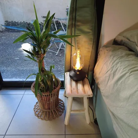 Studio Avec Terrasse Gratte-Ciel, 5 Min Metro Villeurbanne Exterior foto